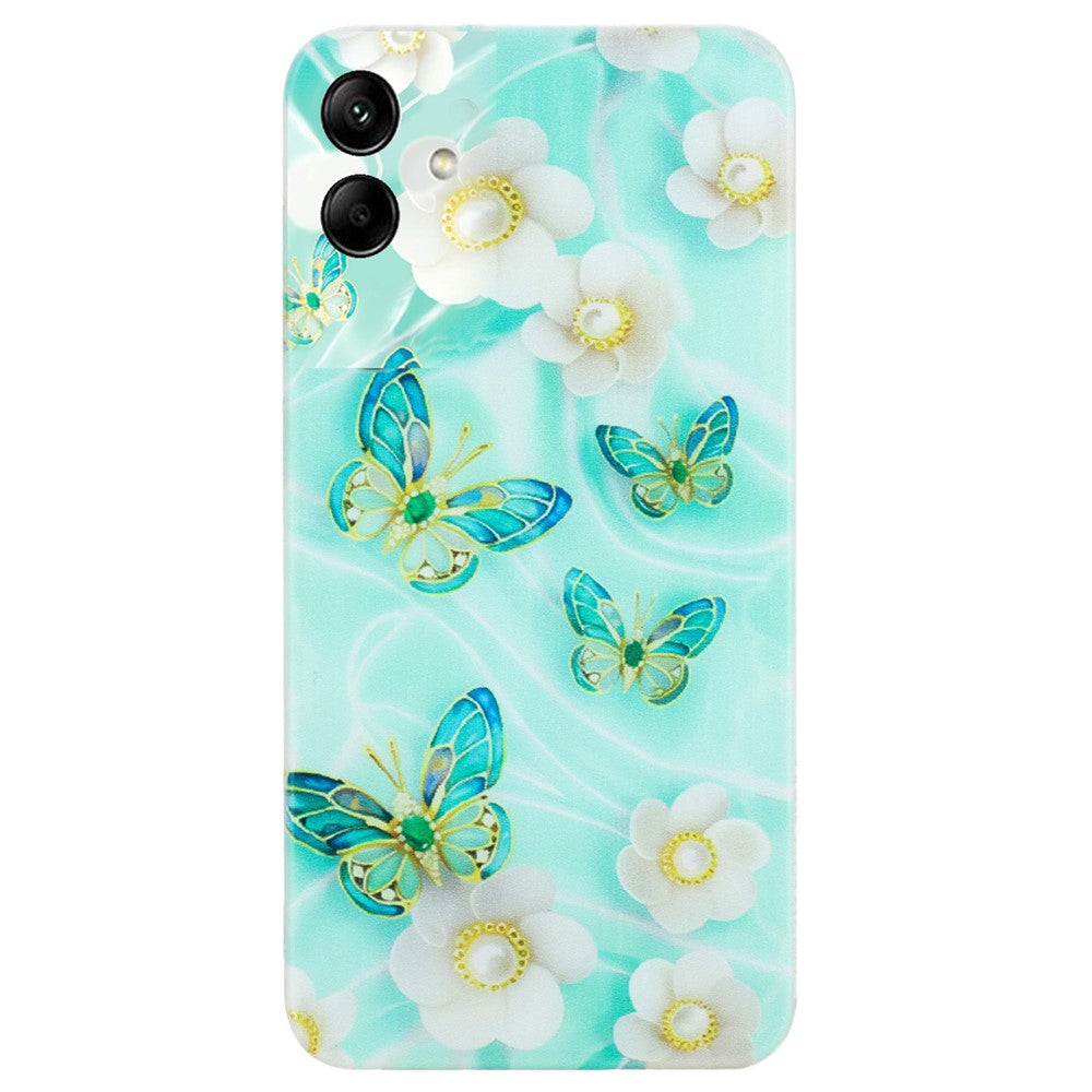 For Samsung Galaxy A06 4G Case Pattern Printing Soft TPU Back Phone Cover