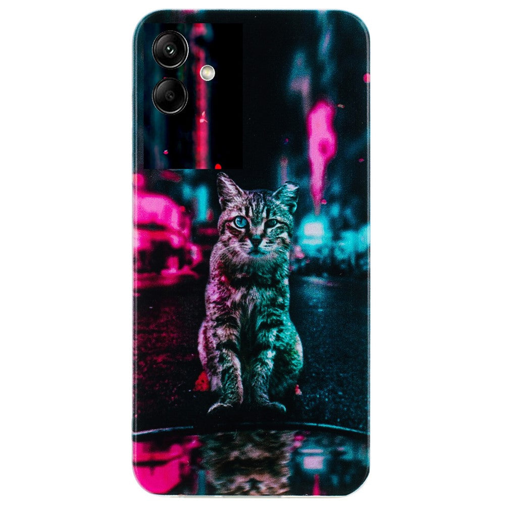 For Samsung Galaxy A06 4G Case Pattern Printing Soft TPU Back Phone Cover