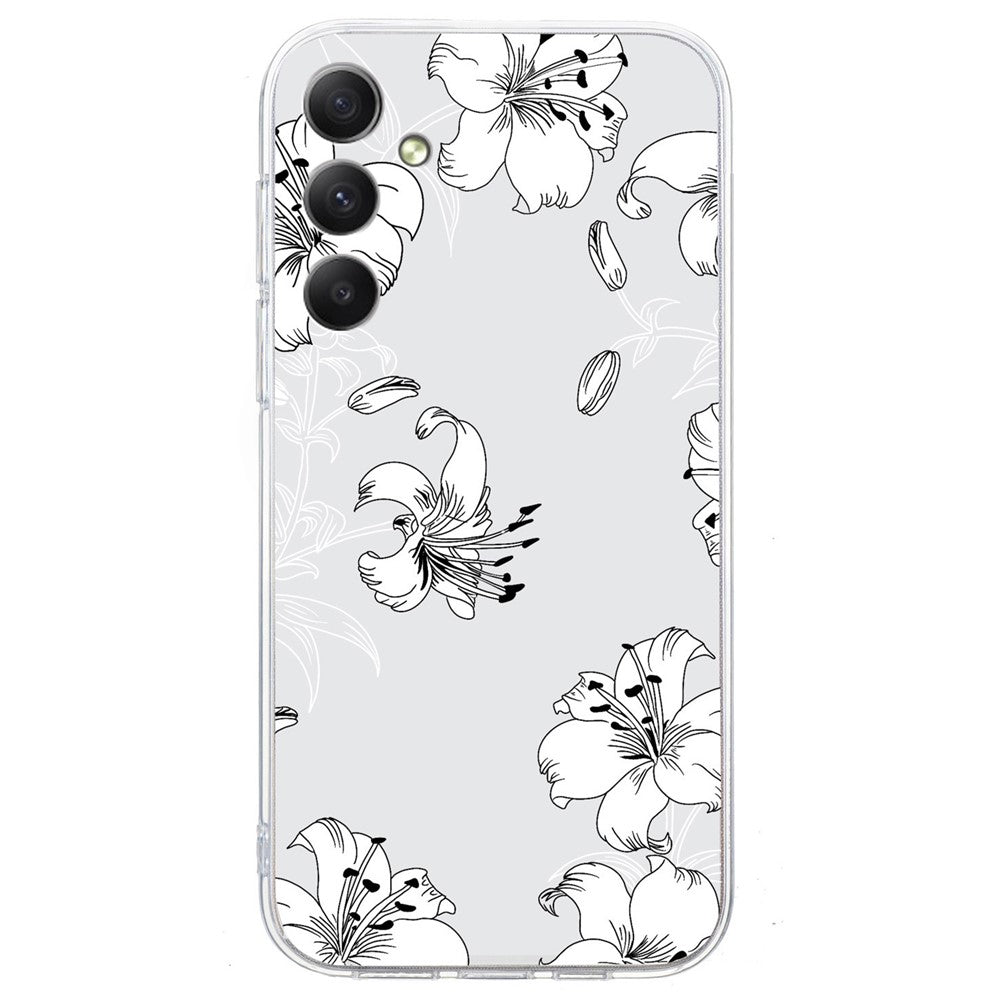 Til Samsung Galaxy A16 5G / A16 4G Cover Mønstertryk Blødt TPU Bagside Telefoncover