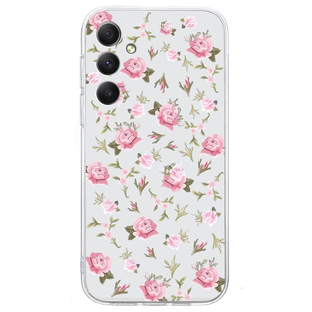Til Samsung Galaxy A16 5G / A16 4G Cover Mønstertryk Blødt TPU Bagside Telefoncover