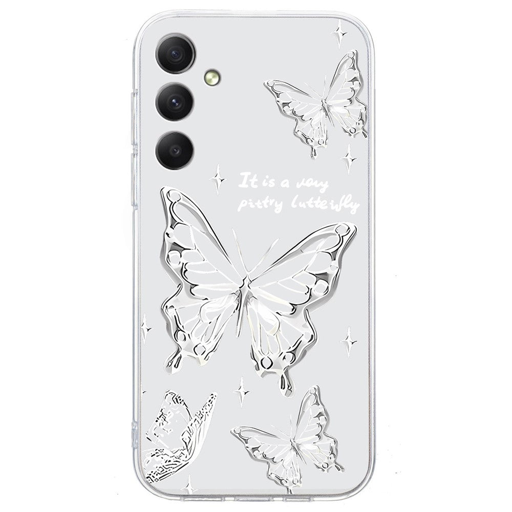 Til Samsung Galaxy A16 5G / A16 4G Cover Mønstertryk Blødt TPU Bagside Telefoncover