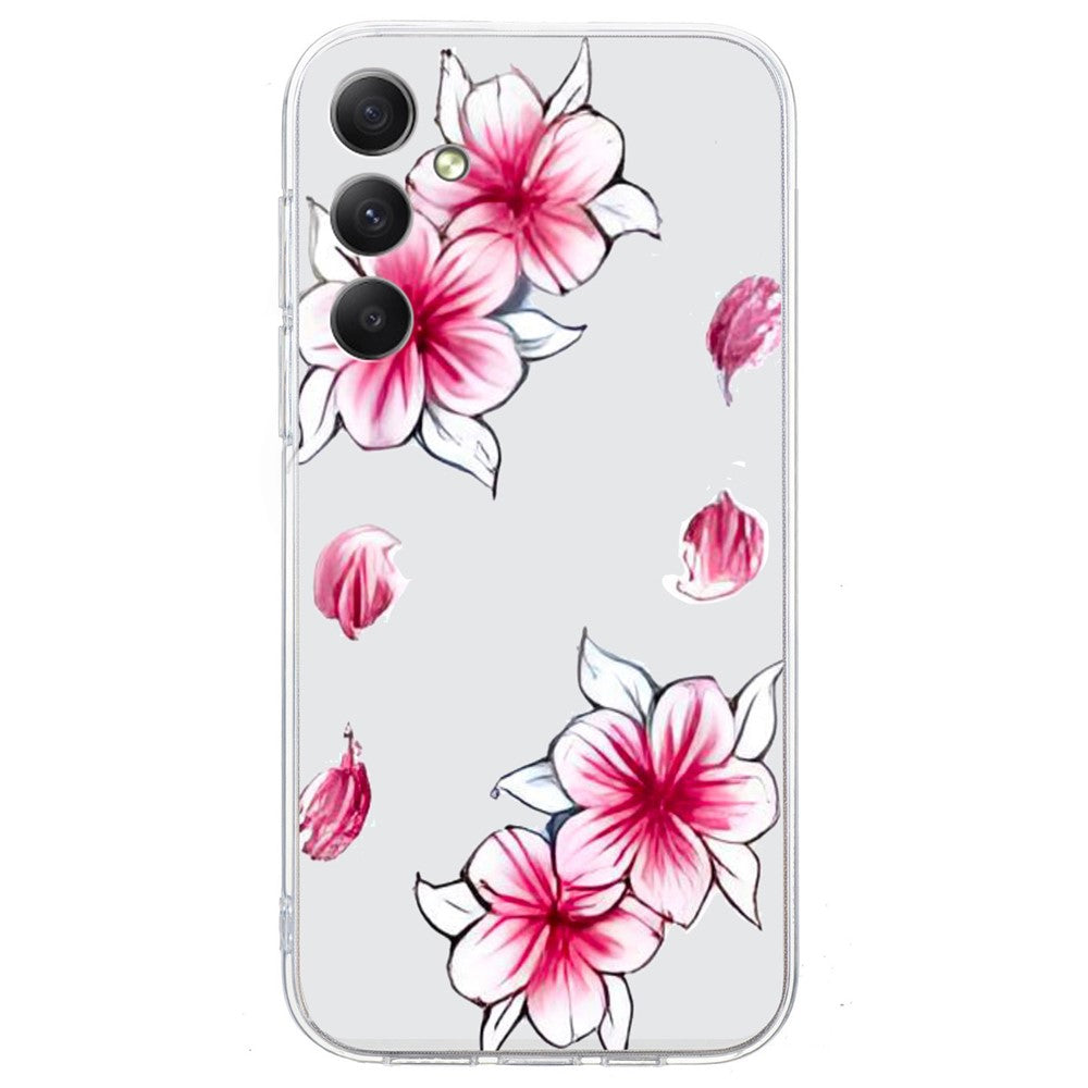 Til Samsung Galaxy A16 5G / A16 4G Cover Mønstertryk Blødt TPU Bagside Telefoncover