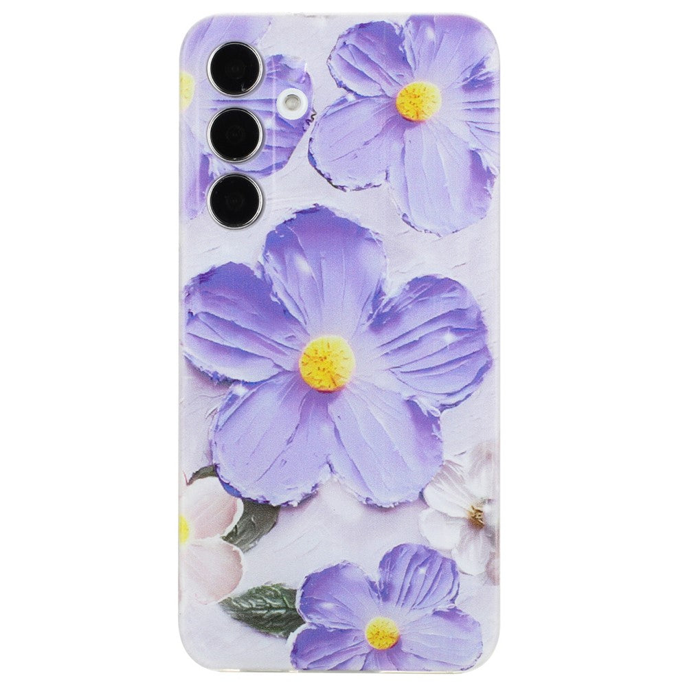Til Samsung Galaxy A16 5G / A16 4G Cover Mønstertryk Blødt TPU Bagside Telefoncover