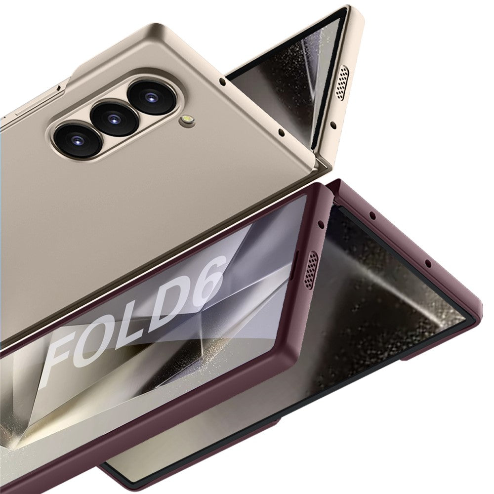 GKK For Samsung Galaxy Z Fold6 5G Magnetic Case PC Phone Cover with Screen Film