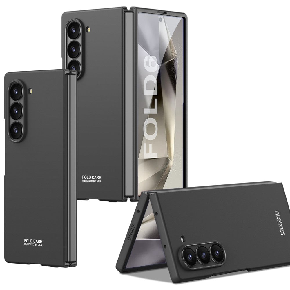 GKK For Samsung Galaxy Z Fold6 5G Magnetic Case PC Phone Cover with Screen Film