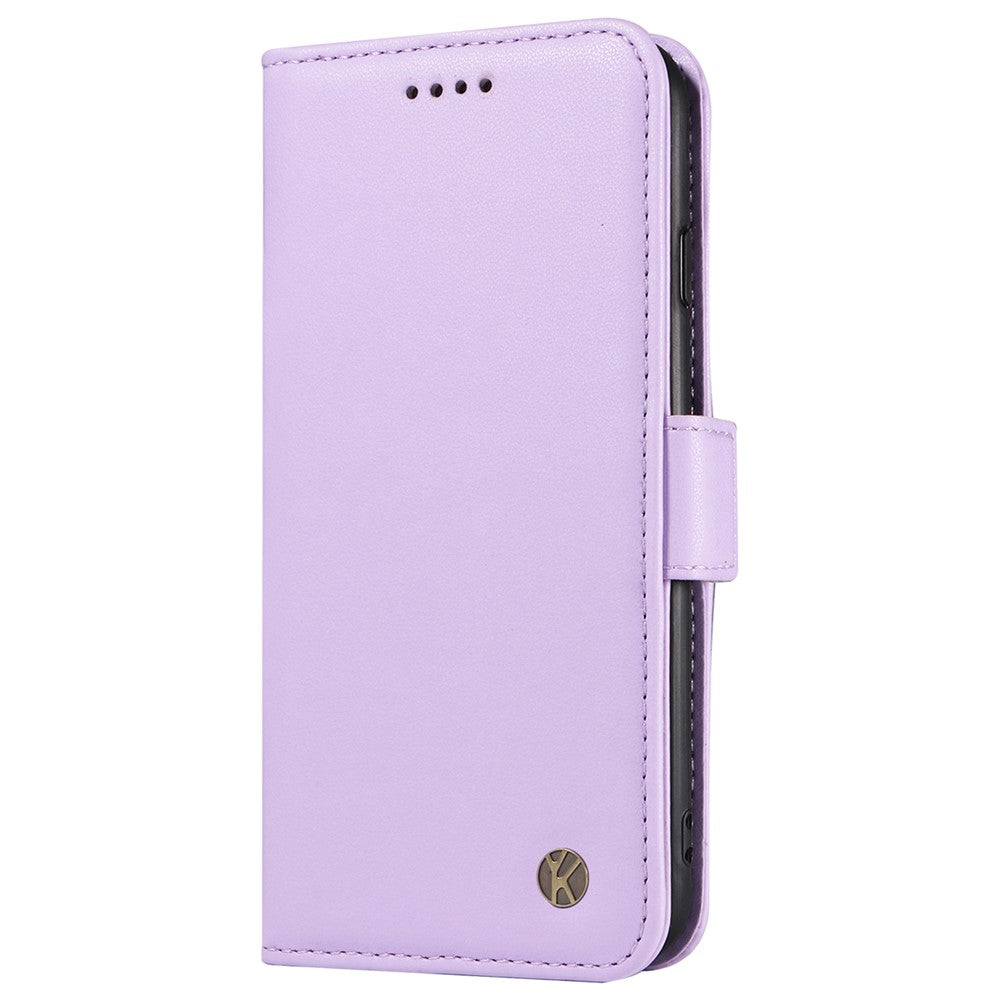 YIKATU YK-003 til Samsung Galaxy A18 5G / A18 4G A17 5G / A17 4G / A26 5G / A16 5G / A16 4G, lædermobilskal i pungdesign med sidelukning