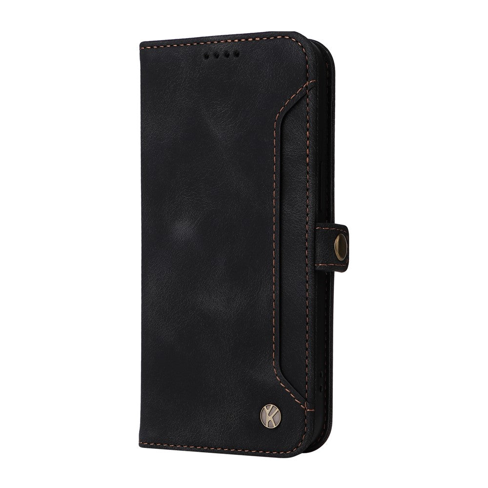 YIKATU YK-002 For Samsung Galaxy A05s 4G Case Wallet PU Leather Phone Cover with Outer Card Slot