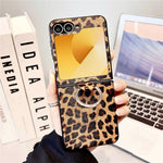 For Samsung Galaxy Z Flip7 FE 5G / Z Flip6 5G Case Ring Holder Hard PC Protective Phone Cover