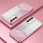Til Samsung Galaxy A16 5G / A16 4G Cover Elektroplettering Gradient Glitter TPU Telefoncover