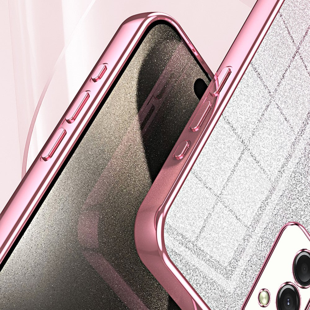 Til Samsung Galaxy A16 5G / A16 4G Cover Elektroplettering Gradient Glitter TPU Telefoncover