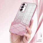 Til Samsung Galaxy A16 5G / A16 4G Cover Elektroplettering Gradient Glitter TPU Telefoncover