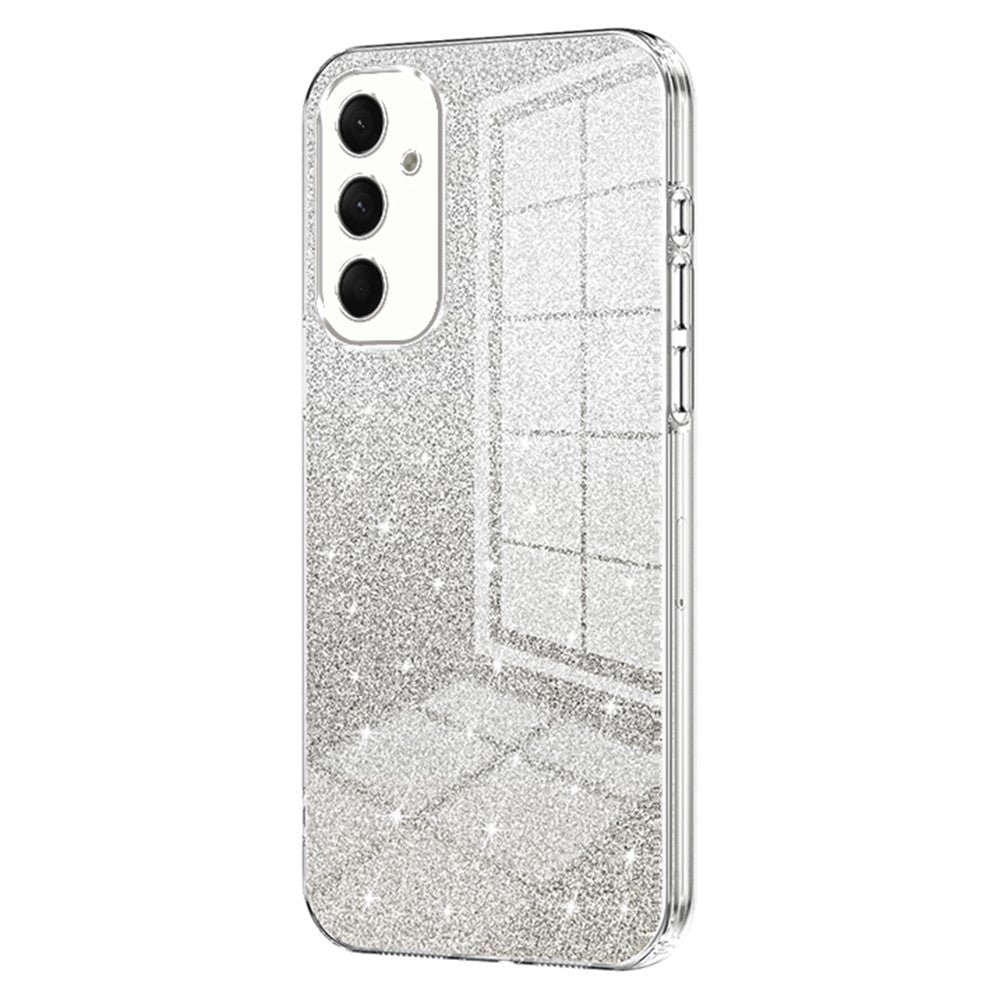Til Samsung Galaxy A16 5G / A16 4G Cover Elektroplettering Gradient Glitter TPU Telefoncover