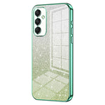 Til Samsung Galaxy A16 5G / A16 4G Cover Elektroplettering Gradient Glitter TPU Telefoncover