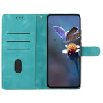 OnePlus Nord 4-skal med fjärilsmönster och läderbeläggning