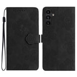 Til Samsung Galaxy A16 5G / A16 4G Etui Blomsterdesign Læderpung Telefoncover med Håndrem