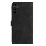 Til Samsung Galaxy A16 5G / A16 4G Etui Blomsterdesign Læderpung Telefoncover med Håndrem
