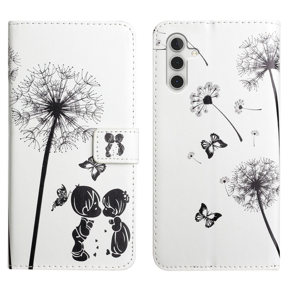 For Samsung Galaxy A16 5G / A16 4G Case 3D Creative Pattern PU Leather Stand Phone Cover