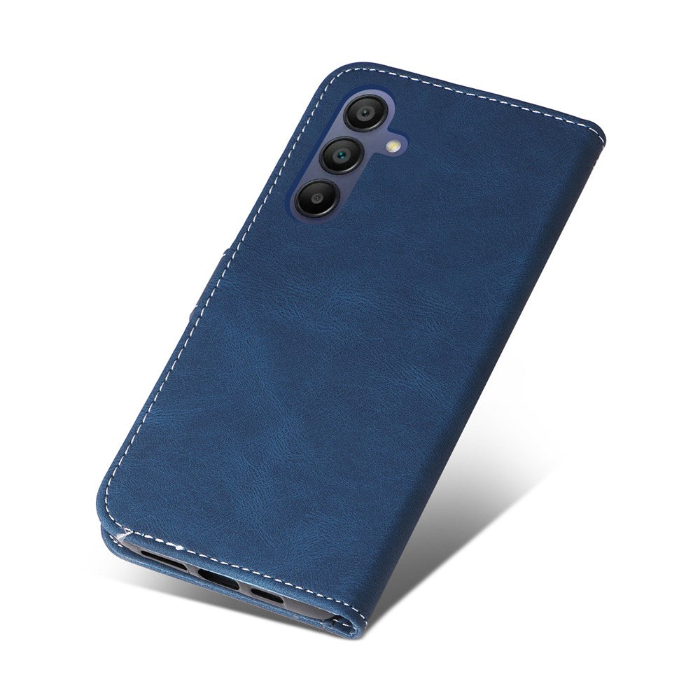 Samsung Galaxy A18 5G / A18 4G A17 5G / A17 4G / A26 5G / A16 5G / A16 4G-etui med foldbart mønster, læder, mobilcover, 3 farver og patchwork