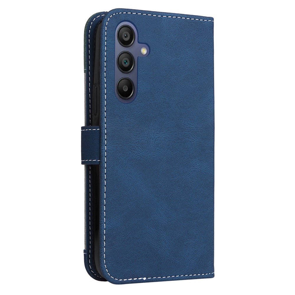 Samsung Galaxy A18 5G / A18 4G A17 5G / A17 4G / A26 5G / A16 5G / A16 4G-etui med foldbart mønster, læder, mobilcover, 3 farver og patchwork