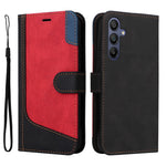 Samsung Galaxy A18 5G / A18 4G A17 5G / A17 4G / A26 5G / A16 5G / A16 4G-etui med foldbart mønster, læder, mobilcover, 3 farver og patchwork