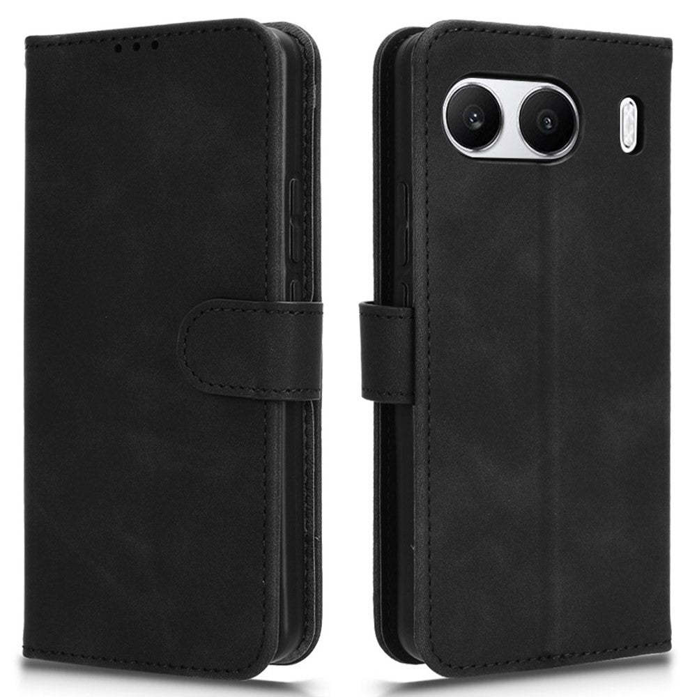 For OnePlus Nord 4 Leather Case Skin-Feel Anti-Drop Wallet Flip Phone Cover