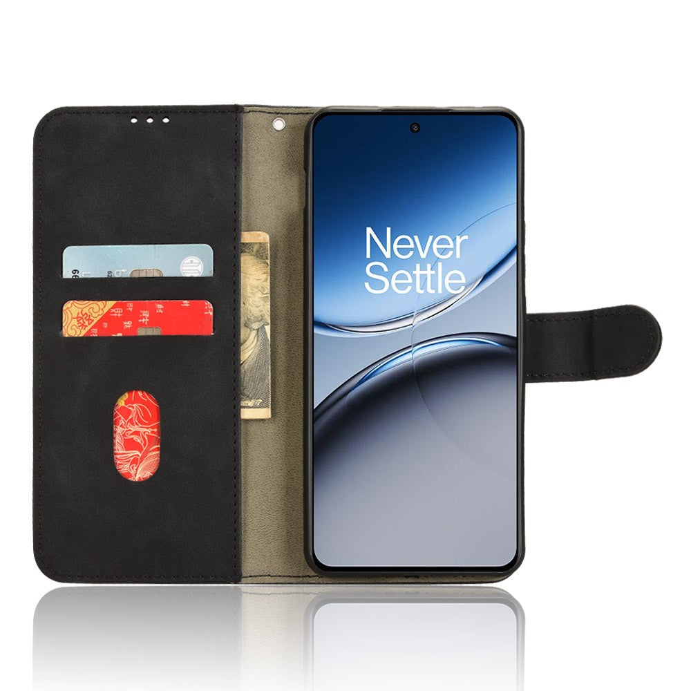 Läderfodral för OnePlus Nord 4, anti-fall-plånbok, vikbart mobilfodral