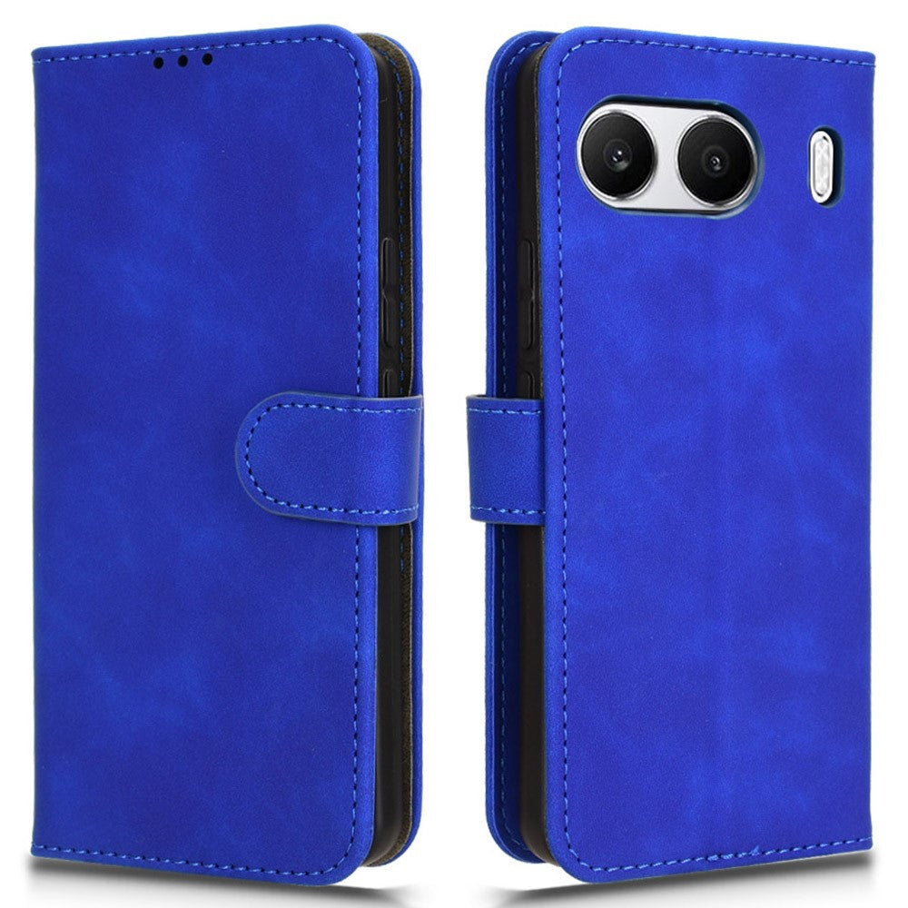 For OnePlus Nord 4 Leather Case Skin-Feel Anti-Drop Wallet Flip Phone Cover