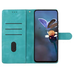 For OnePlus Nord 4 Case Leather Imprinted Flower Phone Cover Wallet with Wrist Strap