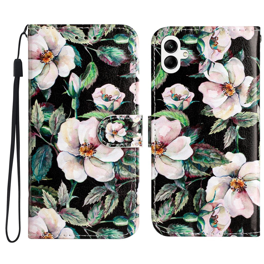 Til Samsung Galaxy A08 5G / A08 4G / A07 4G / A06 4G / A06 5G Wallet Etui Med Trykt Mønster Design Læder Telefoncover