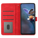For OnePlus Nord 4 Case Flower Design Leather Wallet Phone Cover with Wrist Strap