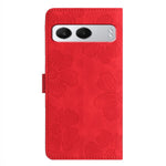 For OnePlus Nord 4 Case Flower Design Leather Wallet Phone Cover with Wrist Strap