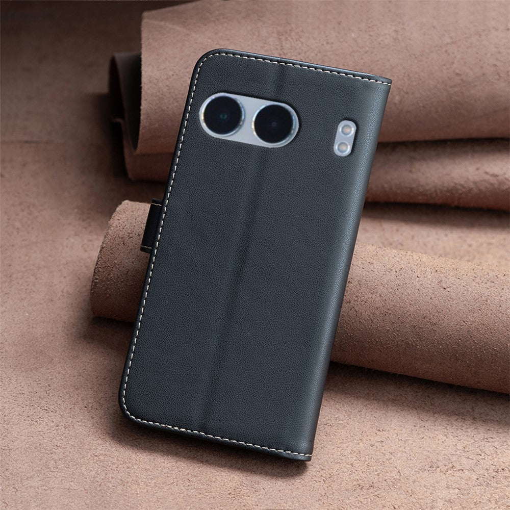 BINFEN COLOR BF17 For OnePlus Nord 4 Case Wallet Folio Flip Leather Cover