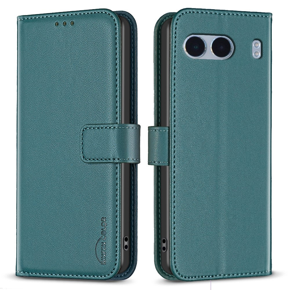 BINFEN COLOR BF17 For OnePlus Nord 4 Case Wallet Folio Flip Leather Cover