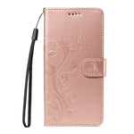 For OnePlus Nord 4 PU Leather Cases Flower Pattern Wallet Stand Phone Cover with Strap