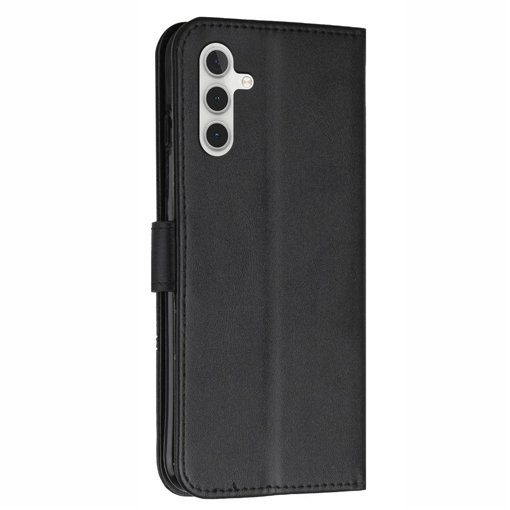 Samsung Galaxy A18 5G / A18 4G / A17 5G / A17 4G / A26 5G / A16 5G / A16 4G skal stativ fällbart läderfodral