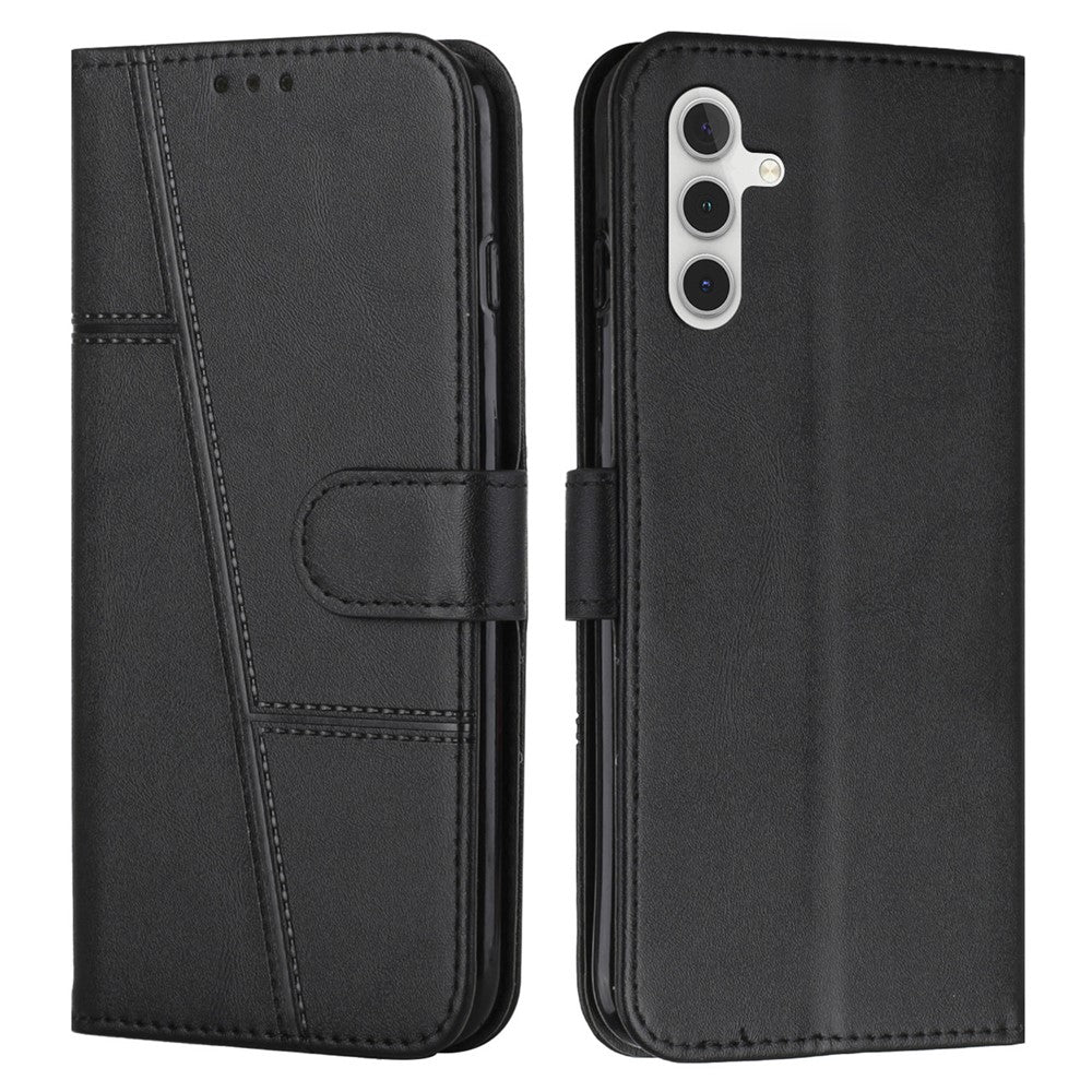 Samsung Galaxy A18 5G / A18 4G / A17 5G / A17 4G / A26 5G / A16 5G / A16 4G skal stativ fällbart läderfodral