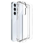 IMAK Cover til Samsung Galaxy A35 5G PC+TPU Stødsikkert Gennemsigtigt Telefoncover