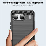 MOFI JK TPU Series-1 For OnePlus Nord 4 Case Carbon Fiber Texture TPU Soft Phone Cover