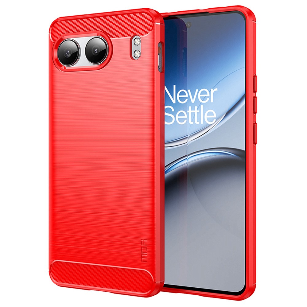 MOFI JK TPU Series-1 For OnePlus Nord 4 Case Carbon Fiber Texture TPU Soft Phone Cover