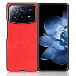 For Xiaomi Mix Fold 4 5G Case Litchi Texture PU Leather + PC Phone Cover