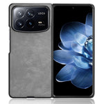 For Xiaomi Mix Fold 4 5G Case Litchi Texture PU Leather + PC Phone Cover