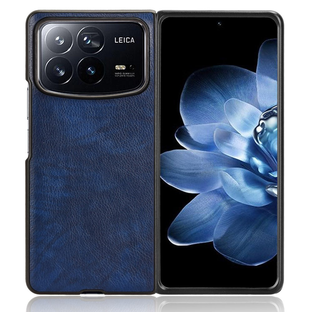 For Xiaomi Mix Fold 4 5G Case Litchi Texture PU Leather + PC Phone Cover