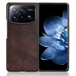 For Xiaomi Mix Fold 4 5G Case Litchi Texture PU Leather + PC Phone Cover