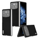 ABEEL For Xiaomi Mix Fold 4 5G Case Genuine Cow Leather Hard PC Phone Cover