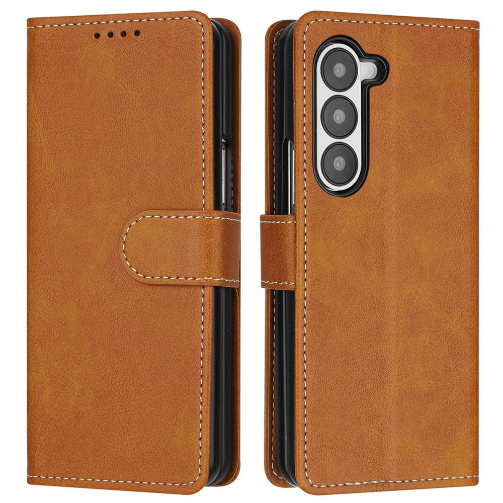 For Samsung Galaxy Z Fold5 5G Case Stand Wallet Folio PU Leather Phone Cover