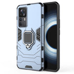 Xiaomi Redmi K50 Ultra 5G / 12T 5G Kraftigt Armor Skyddsskal Fingerring Stöd Halkfri Hårt PC Mjukt TPU Stötsäkert Skal