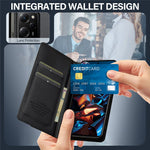 LC.IMEEKE L1 Series for Xiaomi Poco X5 Pro 5G / Redmi Note 12 Pro 5G Case PU Leather Wallet Stand Phone Cover