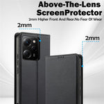 LC.IMEEKE L1 Series for Xiaomi Poco X5 Pro 5G / Redmi Note 12 Pro 5G Case PU Leather Wallet Stand Phone Cover