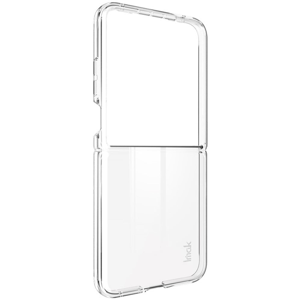 IMAK Crystal Case II Pro for Xiaomi Mix Flip 5G Case Clear PC Phone Cover (Upper Cover+Lower Cover)