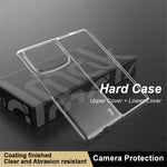 IMAK Crystal Case II Pro for Xiaomi Mix Fold 4 5G Case PC Clear Phone Cover Two-Piece Design